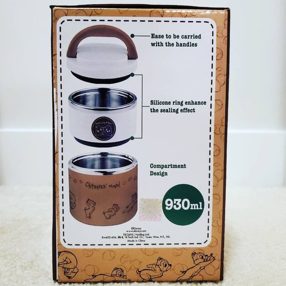 Disney Chip & Dale Stainless Steel Lunch Box - Picture 3 of 4